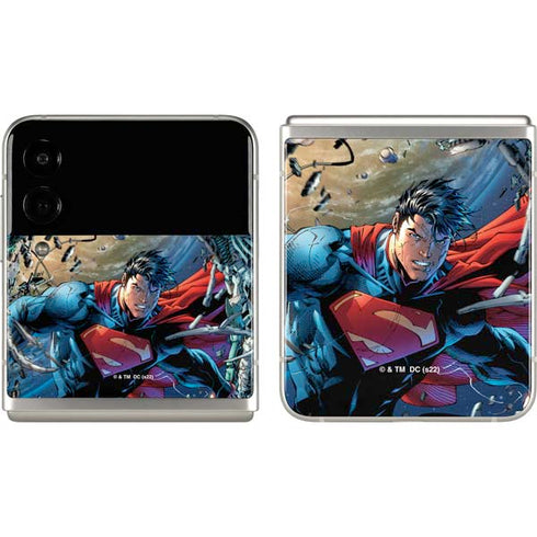 DC Comics Superman Unchained #1 Original Cover Galaxy Z Flip3 5G Skin